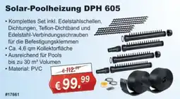 Stabilo Fachmarkt Solar-Poolheizung DPH 605 Angebot