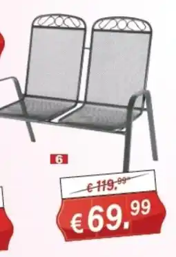 Stabilo Fachmarkt Streckmetall Doppelsitzer "Virginia" Angebot