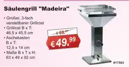 Stabilo Fachmarkt Säulengrill "Madeira" Angebot