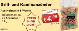Stabilo Fachmarkt Grill- und Kaminanzünder Angebot