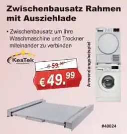 Stabilo Fachmarkt KesTek Zwischenbausatz Rahmen mit Ausziehlade Angebot