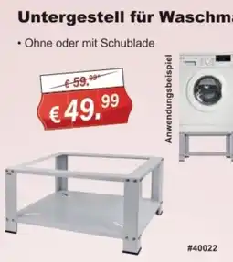 Stabilo Fachmarkt KesTek Untergestell für Waschmaschine Angebot