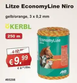 Stabilo Fachmarkt KERBL Litze EconomyLine Niro Angebot