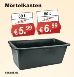 Stabilo Fachmarkt Mörtelkasten Angebot