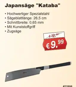 Stabilo Fachmarkt Japansäge "Kataba" Angebot