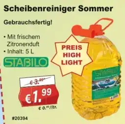 Stabilo Fachmarkt STABILO Scheibenreiniger Sommer Angebot