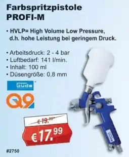 Stabilo Fachmarkt Güde Farbspritzpistole PROFI-M Angebot