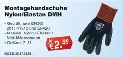 Stabilo Fachmarkt Montagehandschuhe Nylon/Elastan DMH Angebot