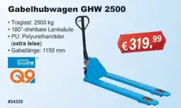 Stabilo Fachmarkt Güde Gabelhubwagen GHW 2500 Angebot