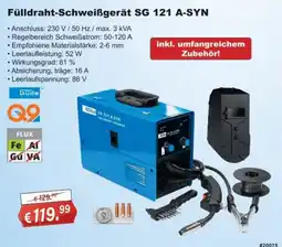 Stabilo Fachmarkt Güde Fülldraht-Schweißgerät SG 121 A-SYN Angebot