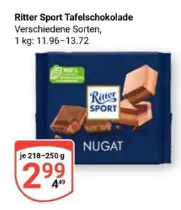 Globus Ritter Sport Tafelschokolade Angebot
