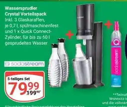 Globus Wassersprudler Crystal Vorteilspack Angebot