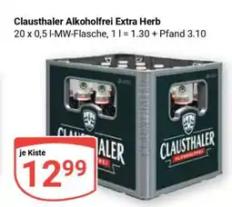 Globus Clausthaler Alkoholfrei Extra herb Angebot