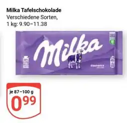 Globus Milka Tafelschokolade Angebot