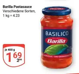Globus Barilla Pastasauce Angebot