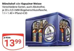 Globus Mönchshof oder Kapuziner Weisse Angebot