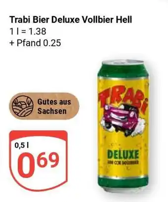 Globus Trabi Bier Deluxe Vollbier Hell Angebot