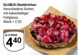 Globus GLOBUS Obsttörtchen Angebot