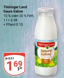 Globus Thüringer Land Saure Sahne Angebot