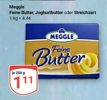 Globus Meggle Feine Butter, Joghurtbutter oder Streichzart Angebot