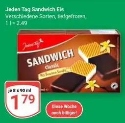 Globus Jeden Tag Sandwich-Eis Angebot