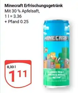 Globus Minecraft Erfrischungsgetränk Angebot