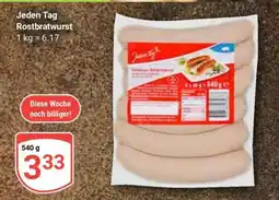 Globus Jeden Tag Rostbratwurst Angebot