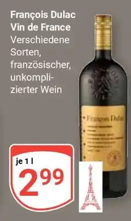 Globus François Dulac Vin de France Angebot