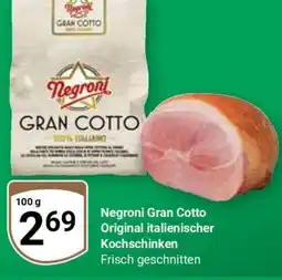 Globus Negroni Gran Cotto Original italienischer Kochschinken Angebot