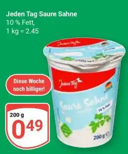 Globus Jeden Tag Saure Sahne Angebot
