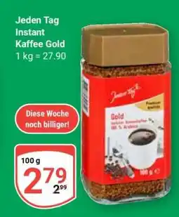 Globus Jeden Tag Instant Kaffee Gold Angebot