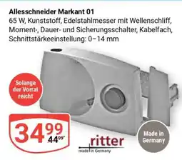 Globus Allesschneider Markant 01 Angebot