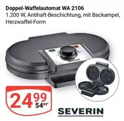 Globus Doppel-Waffelautomat WA 2106 Angebot