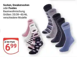 Globus Socken, Sneakersocken oder Footies Angebot