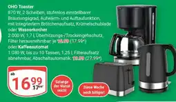 Globus OHO Toaster Angebot
