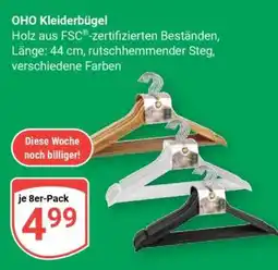 Globus OHO Kleiderbügel Angebot