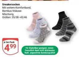 Globus Sneakersocken Angebot