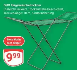 Globus OHO Flügelwäschetrockner Angebot
