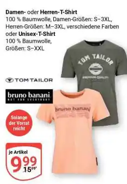 Globus Damen- oder Herren- T-Shirt Angebot