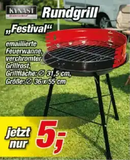 Posten Börse KYAST Rundgrill „Festival" Angebot