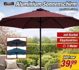 Posten Börse KYNAST Aluminium Sonnenschirm Angebot
