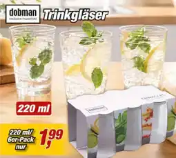 Posten Börse dobman Trinkgläser Angebot