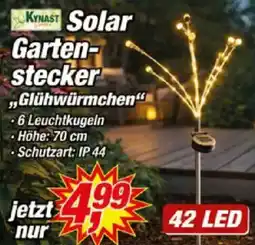 Posten Börse KYNAST Solar Gartenstecker ,,Glühwürmchen" Angebot