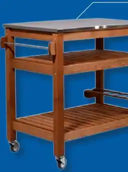 Lidl Dobar Beistellwagen mit Edelstahlplatte Angebot