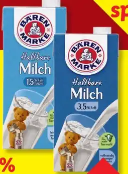 Lidl Bärenmarke Haltbare Milch Angebot
