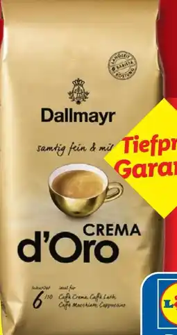 Lidl Dallmayr Capsa Crema d'Oro Angebot