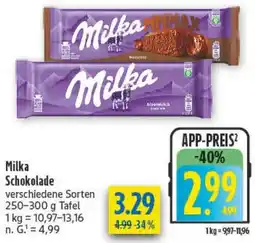 diska Milka Schokolade Angebot