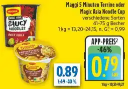 diska Maggi 5 Minuten Terrine oder Magic Asia Noodle Cup Angebot