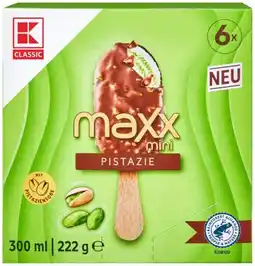 Kaufland K-Classic Maxx-Stieleis Mini Pistazie Angebot