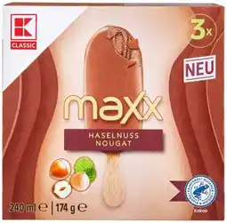 Kaufland K-Classic Maxx Stieleis Haselnuss-Nougat Angebot